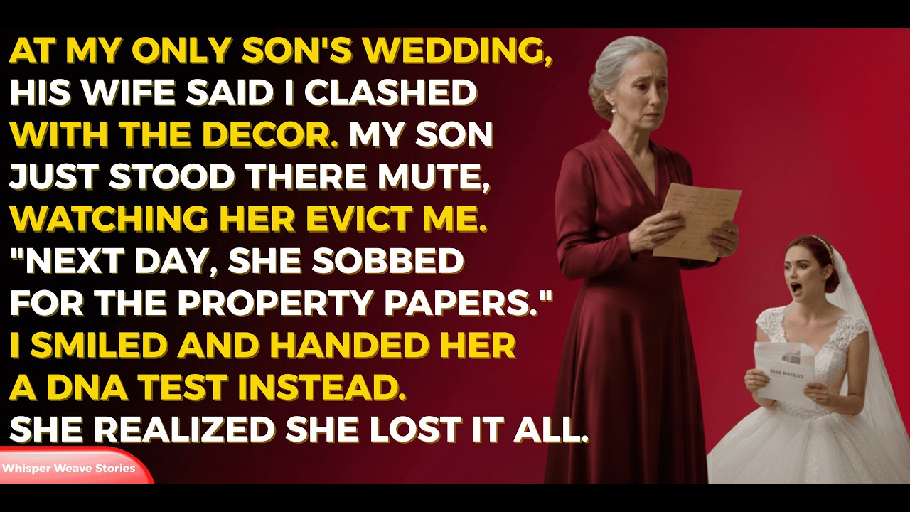 At My Son's Wedding, My Daughter-in-law Said I Clash With The Decor — The Next Morning, She Called..