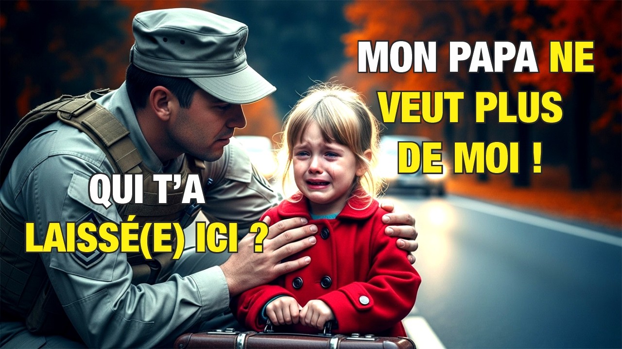 UN SOLDAT AIDE UNE FILLETTE EN LARMES AVEC UNE VALISE SANS SAVOIR QU'ELLE EST FILLE DE MILLIARDAIRE