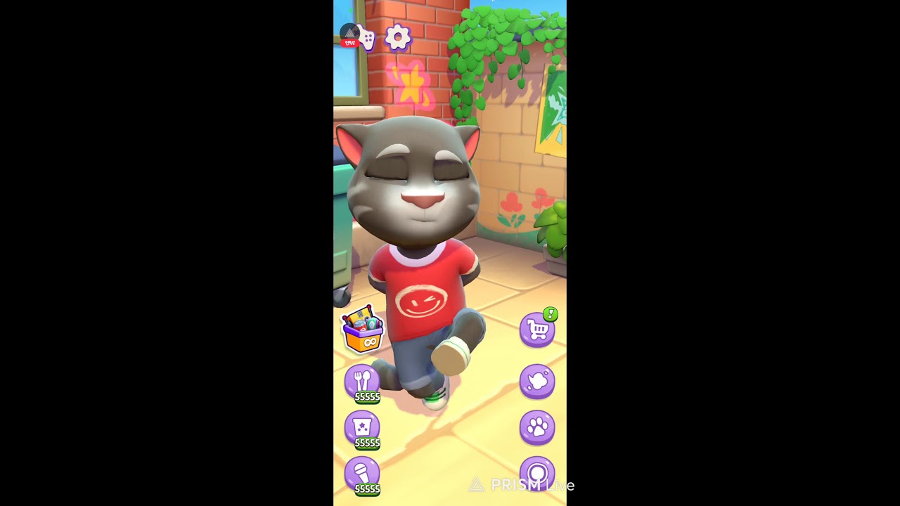 Talking Tom Live #talkingtom #talkingtom2 #trending #live #funnycat #satisfying