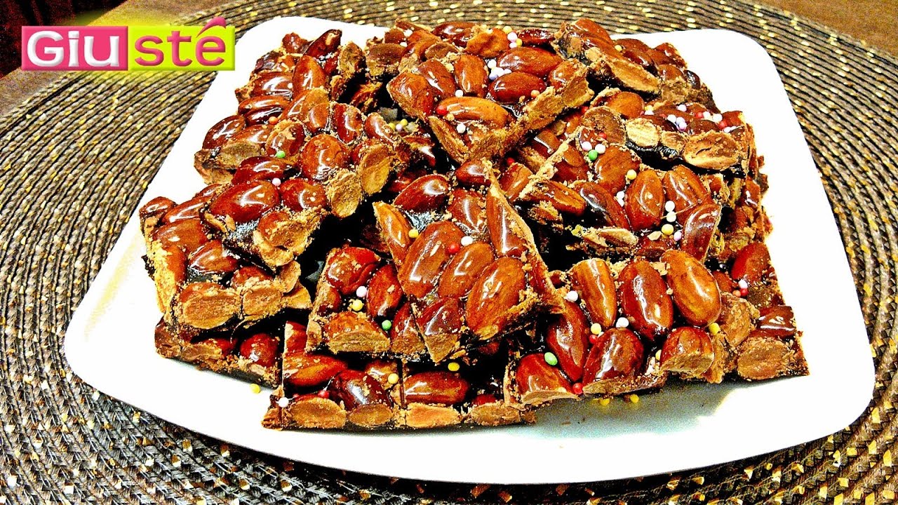 croquant aux amandes ( dessert tipique de noël )