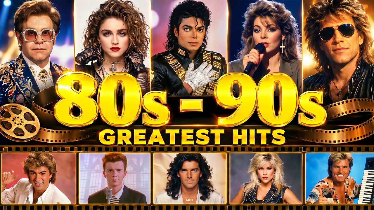 Best of 80s Music Legends - Tears For Fears, Madonna, Cyndi Lauper, Modern Talking, Michael Jackson