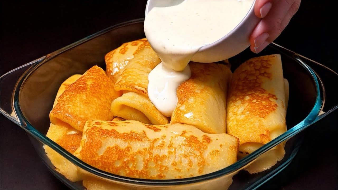 Kartoffelteig! Ich mache diese Pfannkuchen jedes Wochenende! Aus dem Restaurant