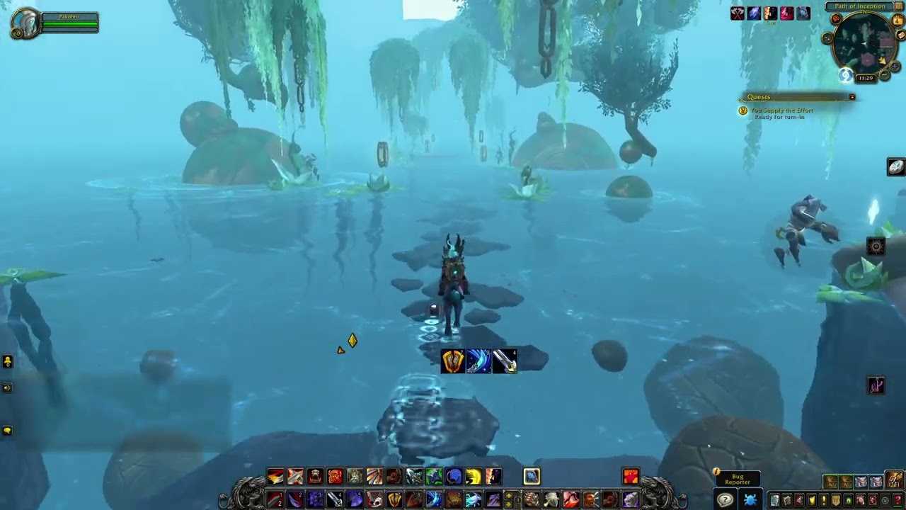WoW Path of Inception Explore Zereth Mortis Achievement