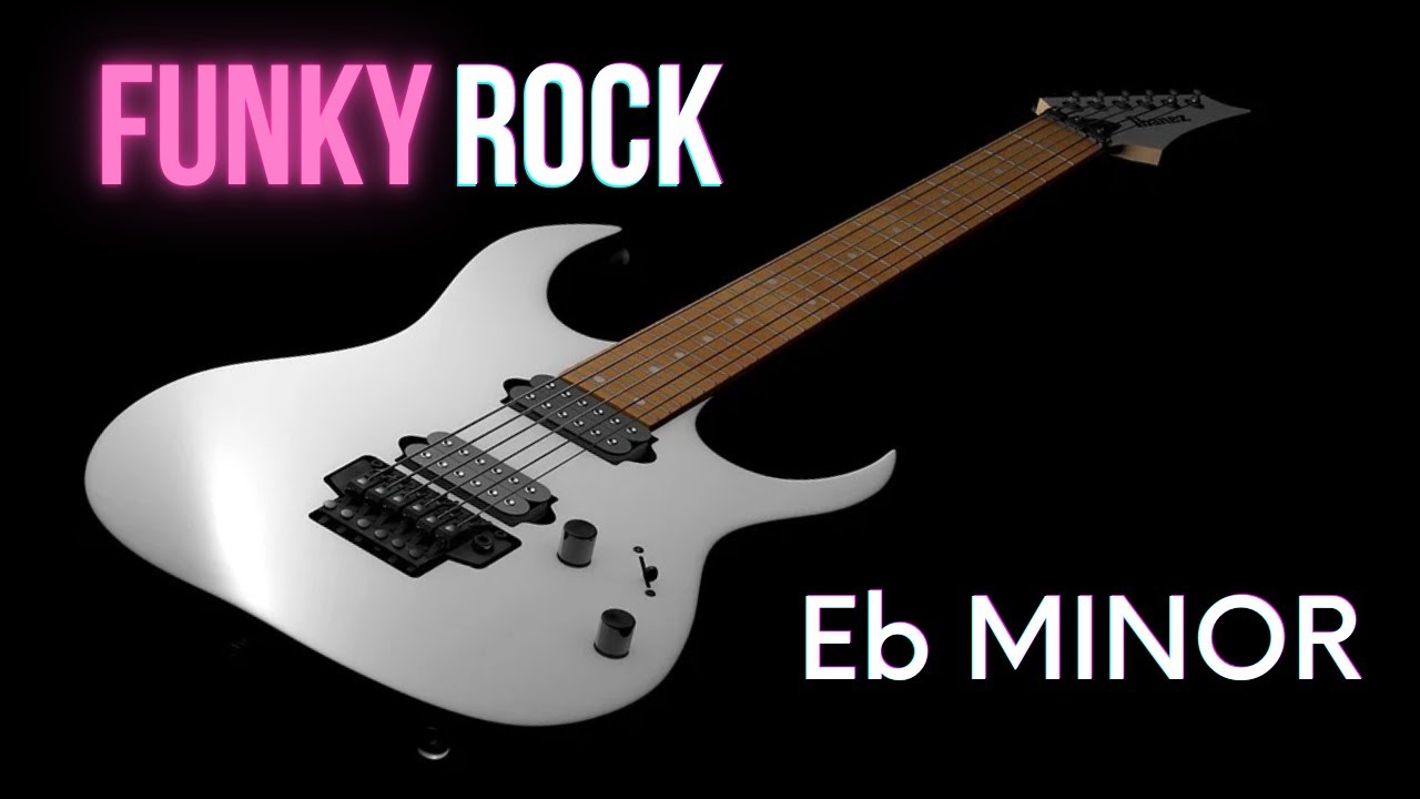 Groovy Funk Rock Backing Track in Eb Minor | Hypnotic Endless Groove