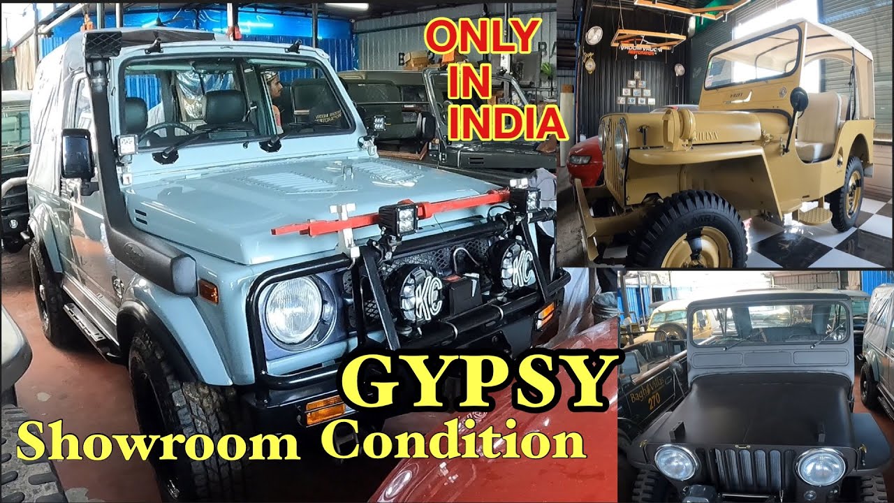 Maruthi Gypsy in showroom condition | only in INDIA | Malayalam vlog | vroom vroom restoration