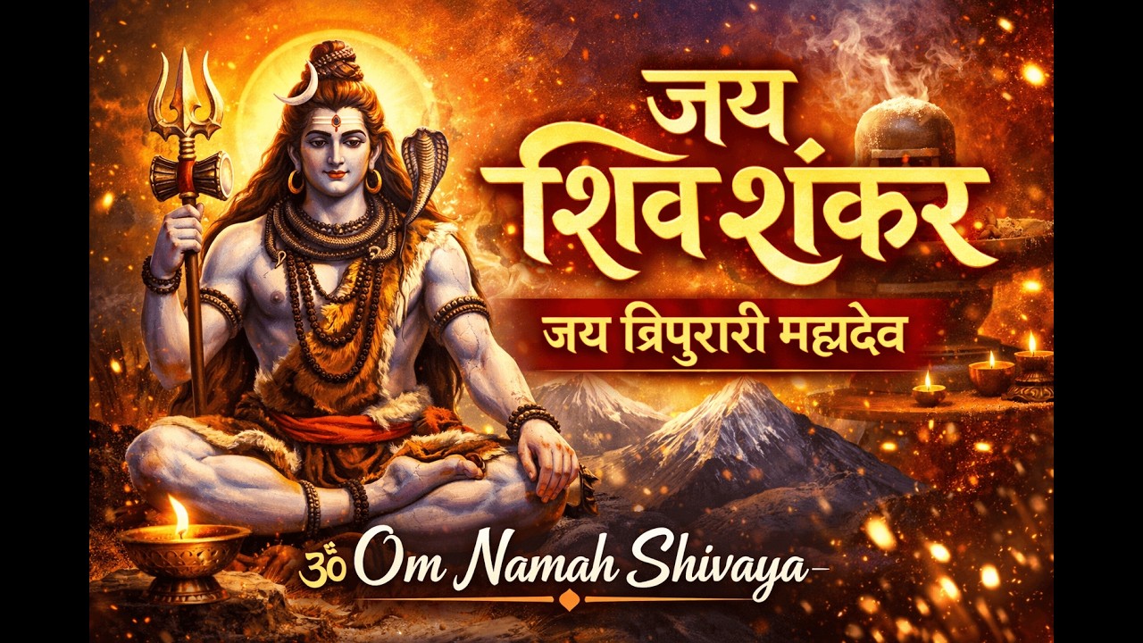 Mahadev Bhajan 2026 | Jai Shiv Shankar Jai Tripurari | Peaceful Shiva Devotional Song