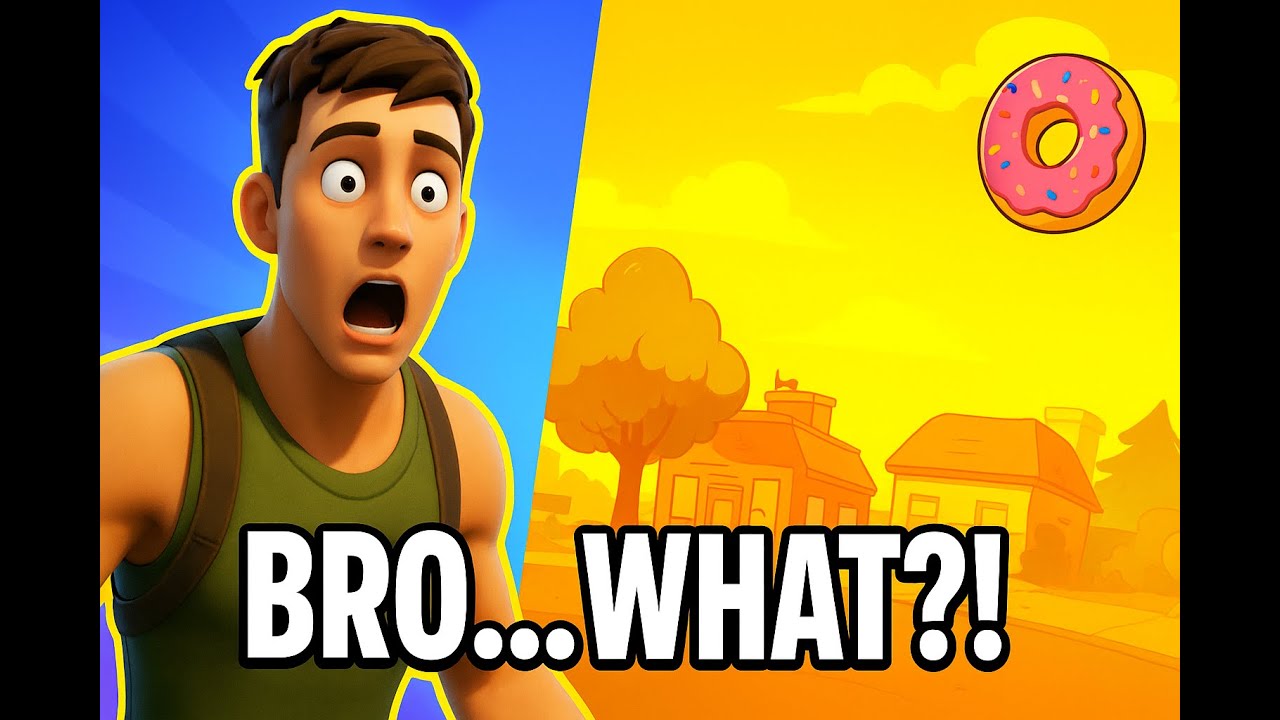 I just started Fortnite.....and the Simpsons took over