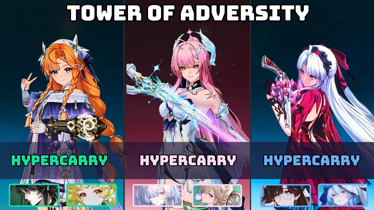 S0 Aemeath / S0 Sigrika / S0 Carlotta | ToA 3.2 | Wuthering Waves