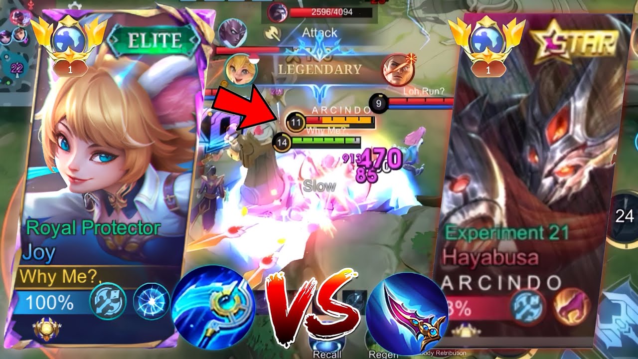 JOY VS HAYABUSA WHO WILL WIN?