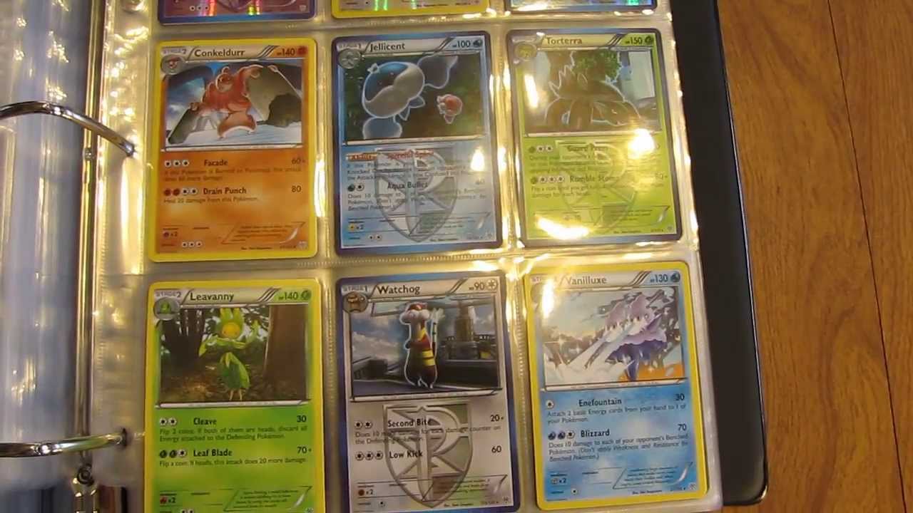 My Rare Black and White Pokemon Card Collection Pt. 1