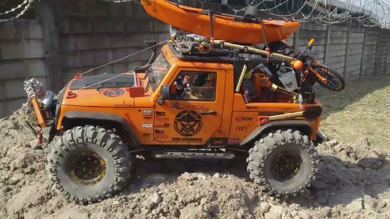 RGT EX86100 Overland Jeep Wrangler RC Crawler - Uncharted Terrain🤯 #rgtex86100