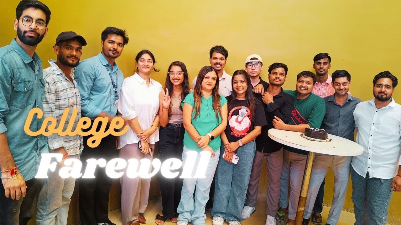 HOD Mam ka Farewell 🤧💯 | SAITM | Vlog 32