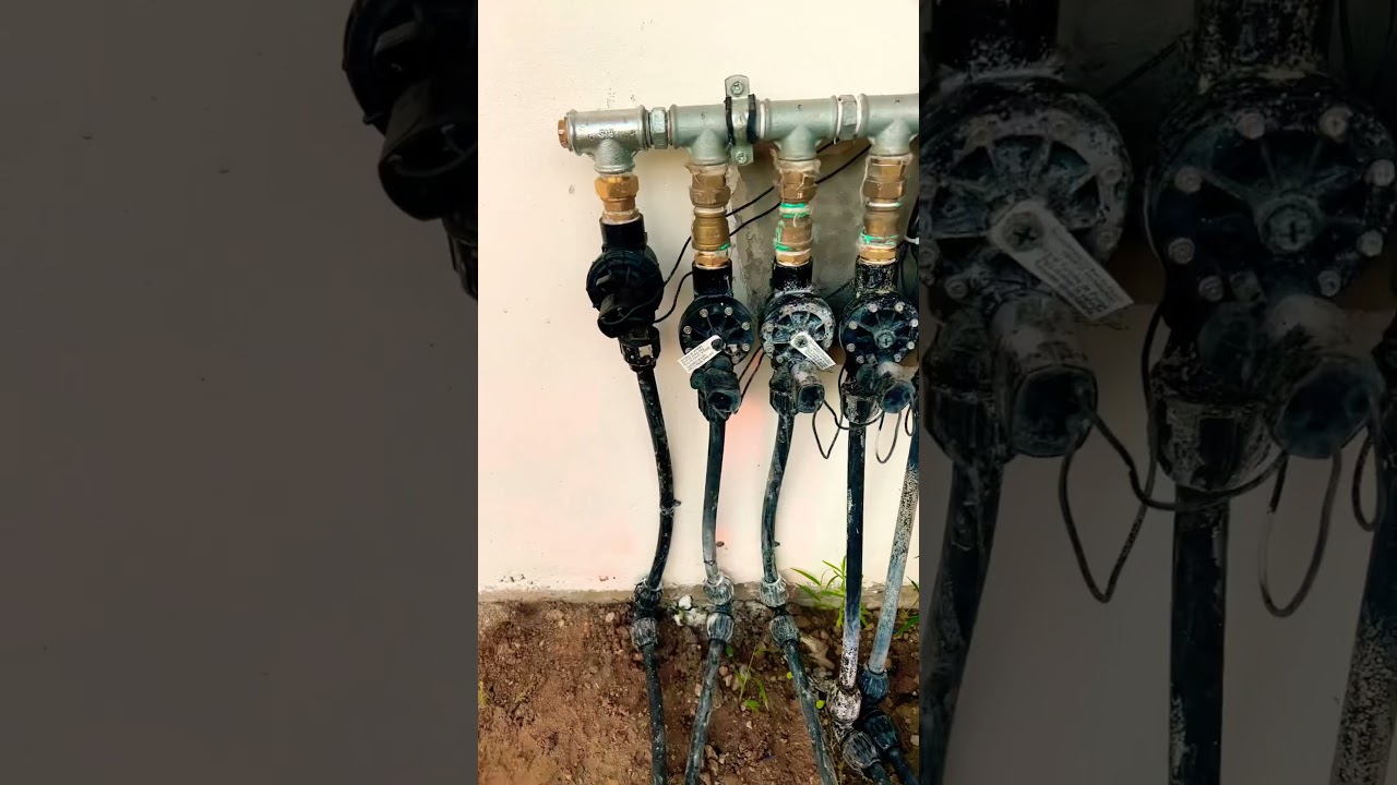 New irrigation computer #howto #garden #diygardening #shorts #rainbird #irrigation #plants #work