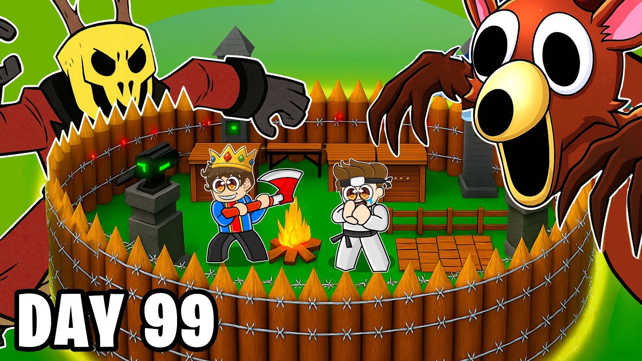Finally We COMPLETED 99 Nights In The Forest 😱| Roblox