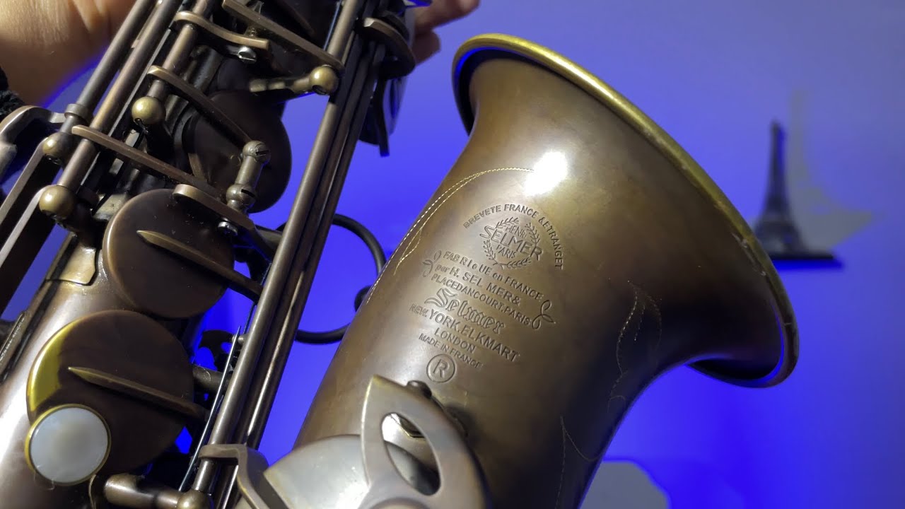 Testei a cópia mais fiel do selmer mark vi