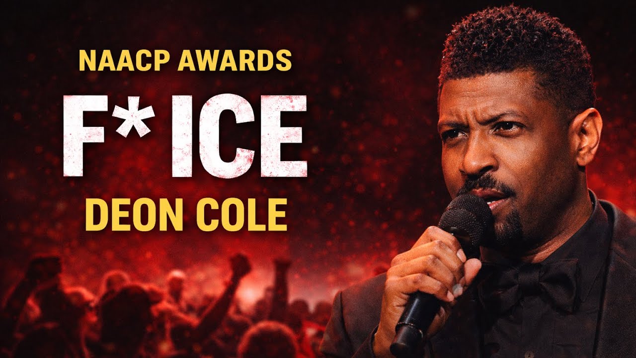 Деон Коул сказал «К чёрту ICE» на церемонии вручения премии NAACP Image Awards.
