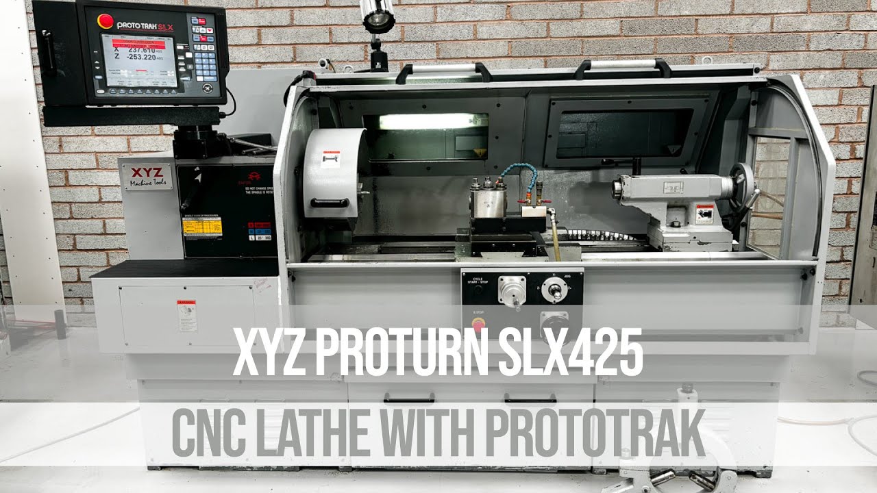 XYZ Proturn SLX425 Lathe with Prototrak control