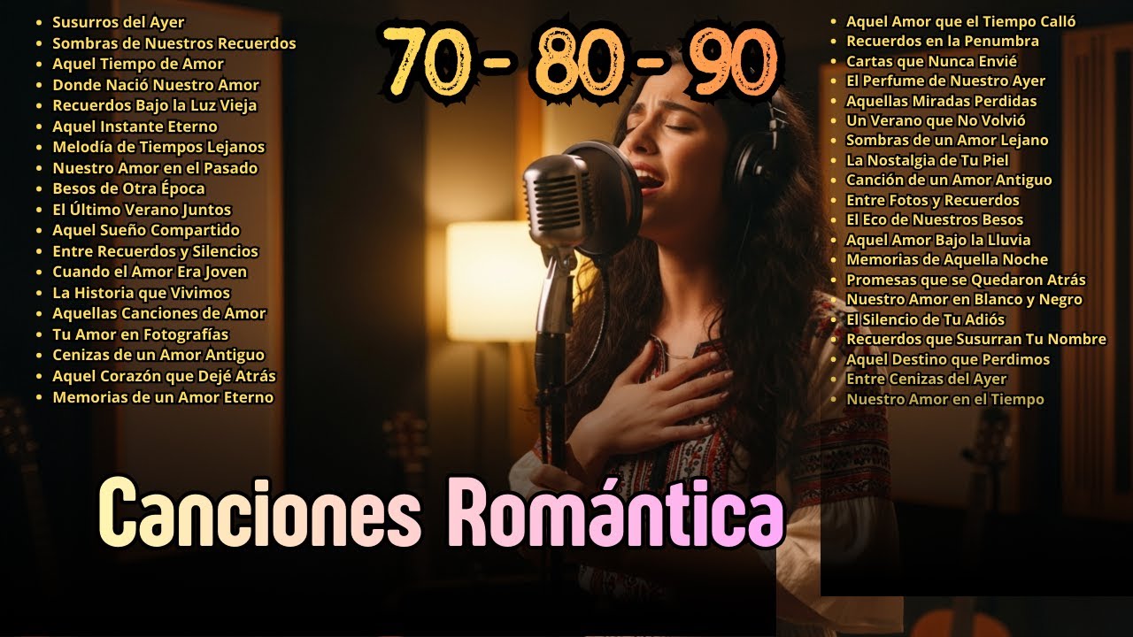 Radio Canciones de Amor 🌹🎵 Romance y Recuerdos 70s 80s 90s 🌹🎵 LIVE 24/7