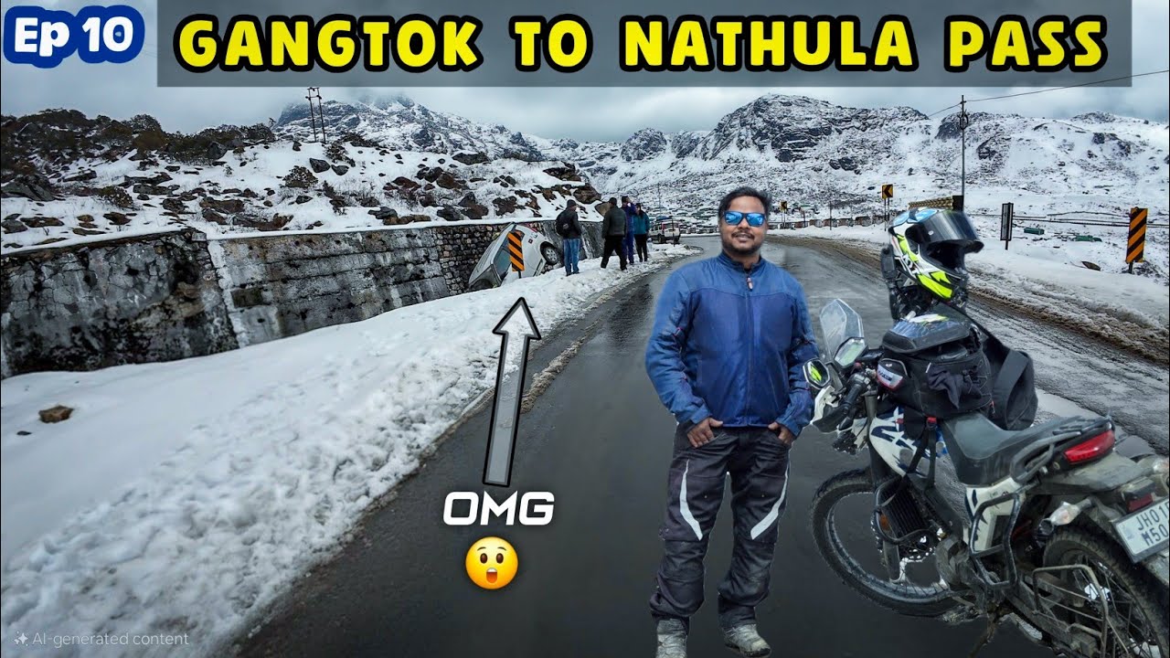 India China Border, Gangtok to Nathula Pass, Permit for Nathula, Ep 10 Ranchi to East Sikkim Ride