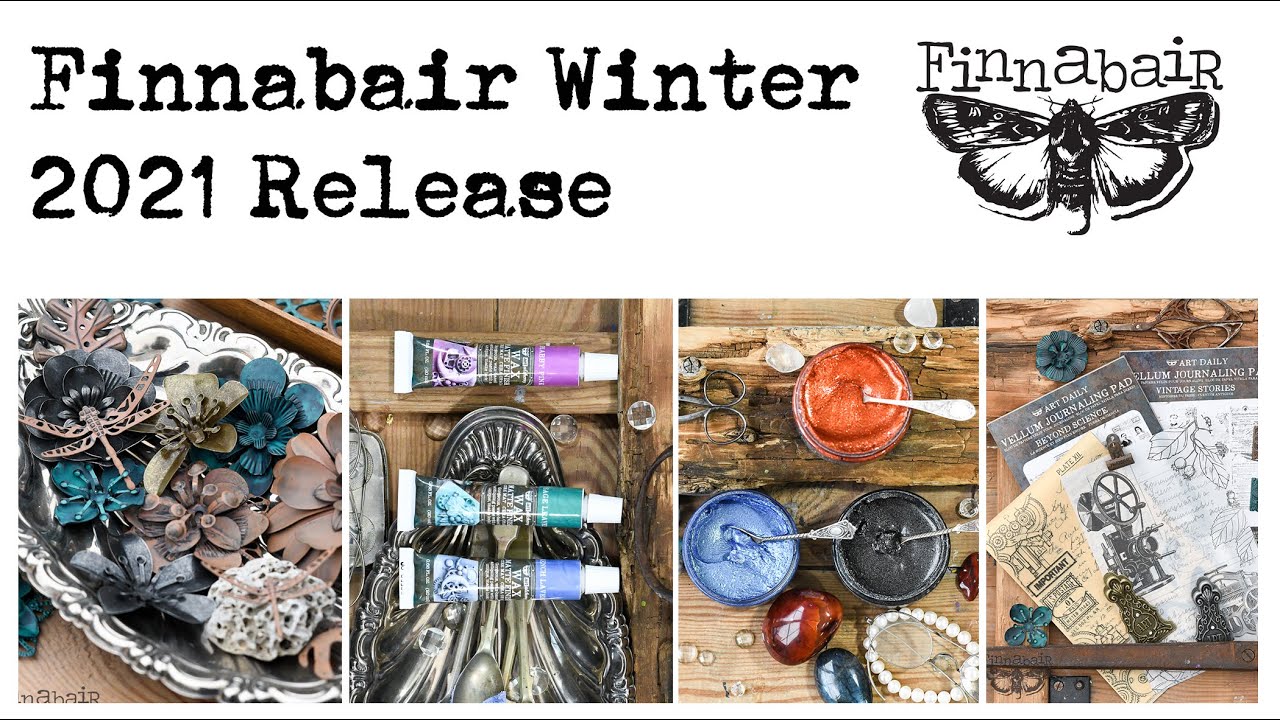 Finnabair Winter 2021 Products Reveal - FB Live Upload