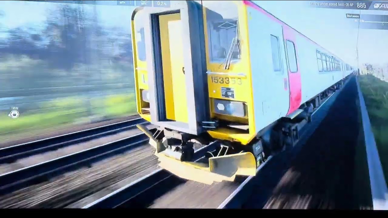 Driving a class 153 in tsw6