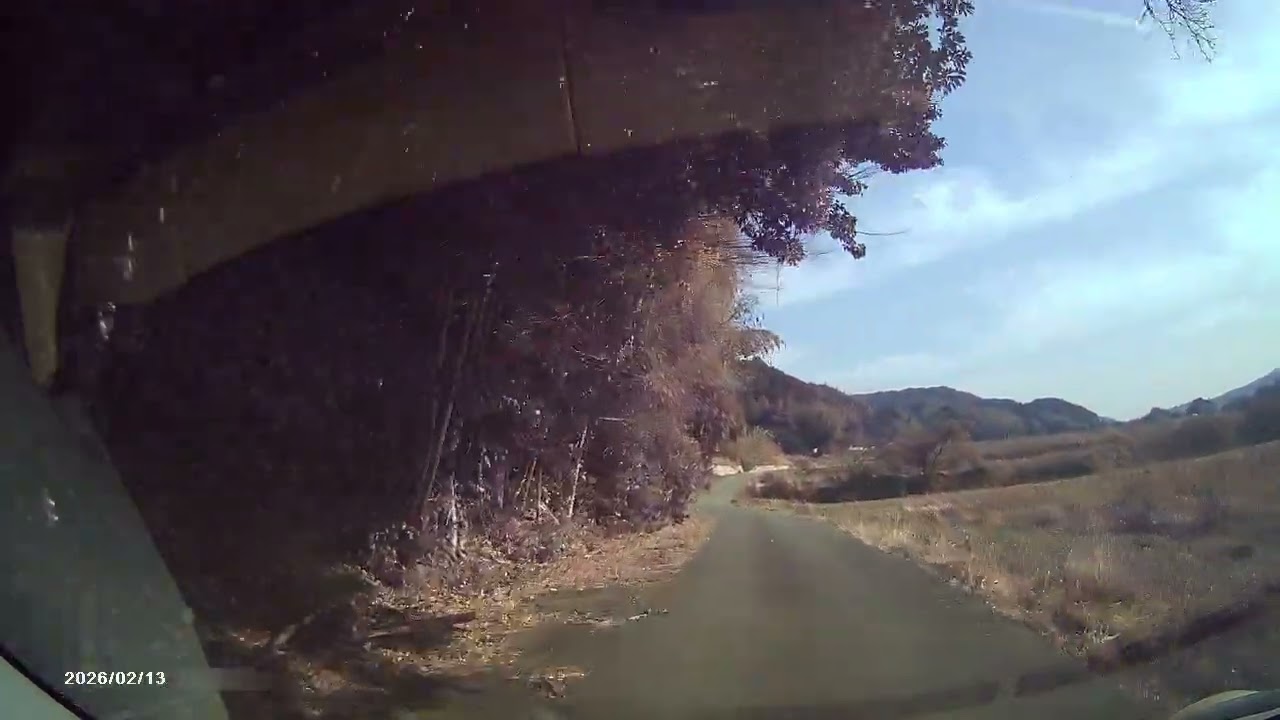 ドラレコ映像・福津市 ～ 勝浦・奴山地区