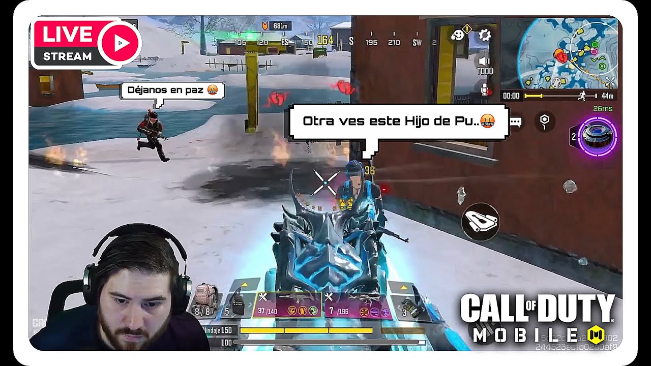 EL OSO le GANO DOS VECES a un SEÑOR TOXICO🤬PERO AL FINAL...😅| CALL OF DUTY MOBILE |