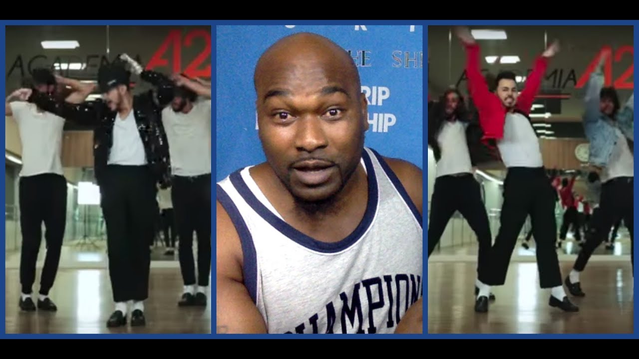 The Evolution of Michael Jackson's Dance   By Ricardo Walker's Crew REACTION
