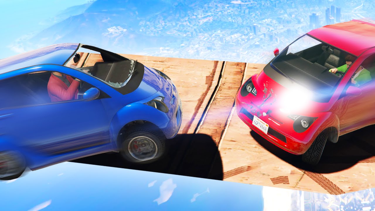 MILE HIGH PANTO SUMO CHALLENGE! (GTA 5 Funny Moments)