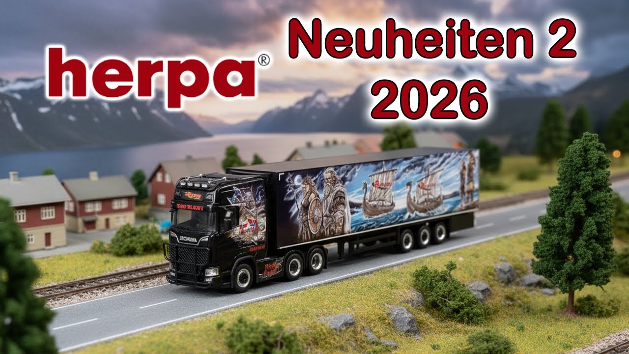 Herpa Modellauto Neuheiten 2026 Teil 2