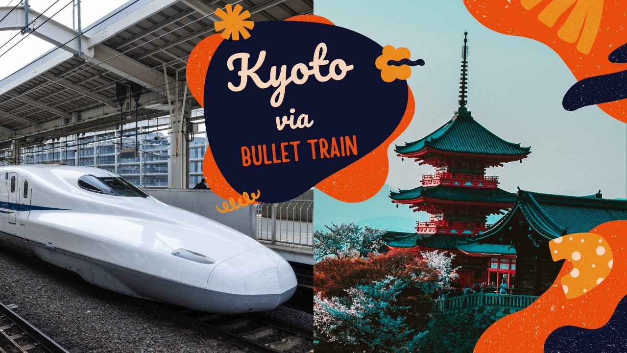 On a Bullet Train to Kyoto | Indian in Japan