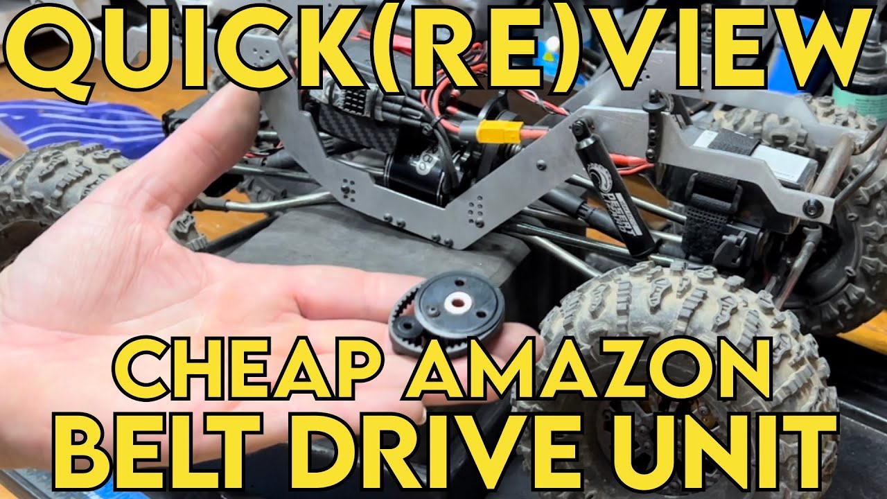 Crawler Canyon Quick(re)view: Cheap Amazon Belt Drive Unit