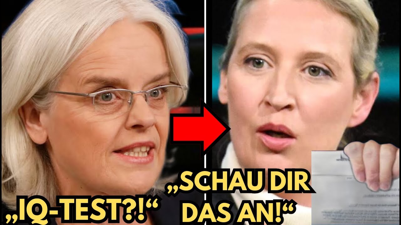 Ulrike Herrmann FORDERT Weidel auf, ihre INTELLIGENZ ZU BEWEISEN &mdash;Minuten sp&auml;ter ERSTARRT das Studio