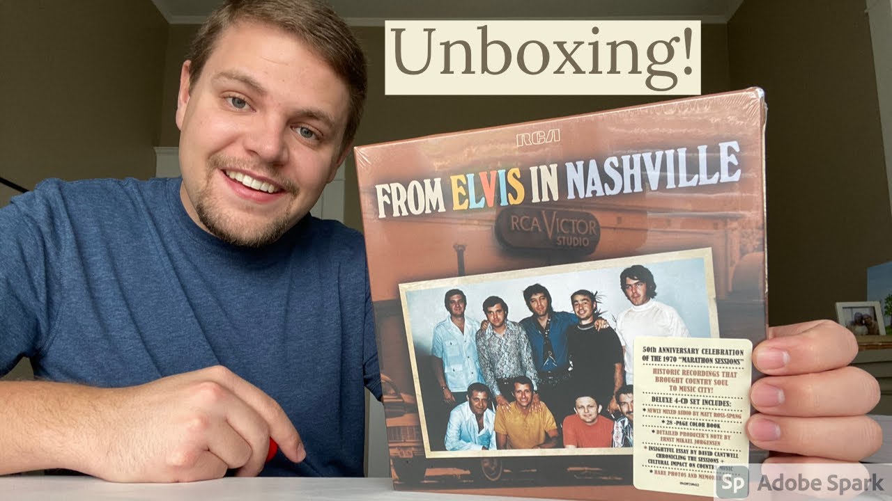 Unboxing - From Elvis In Nashville 4 CD Set