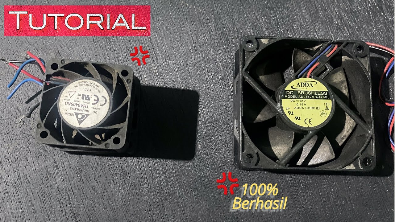 TERNYATA CUMA GINI ‼️ KIPAS 12V DI SULAP MENJADI 24V ⁉️