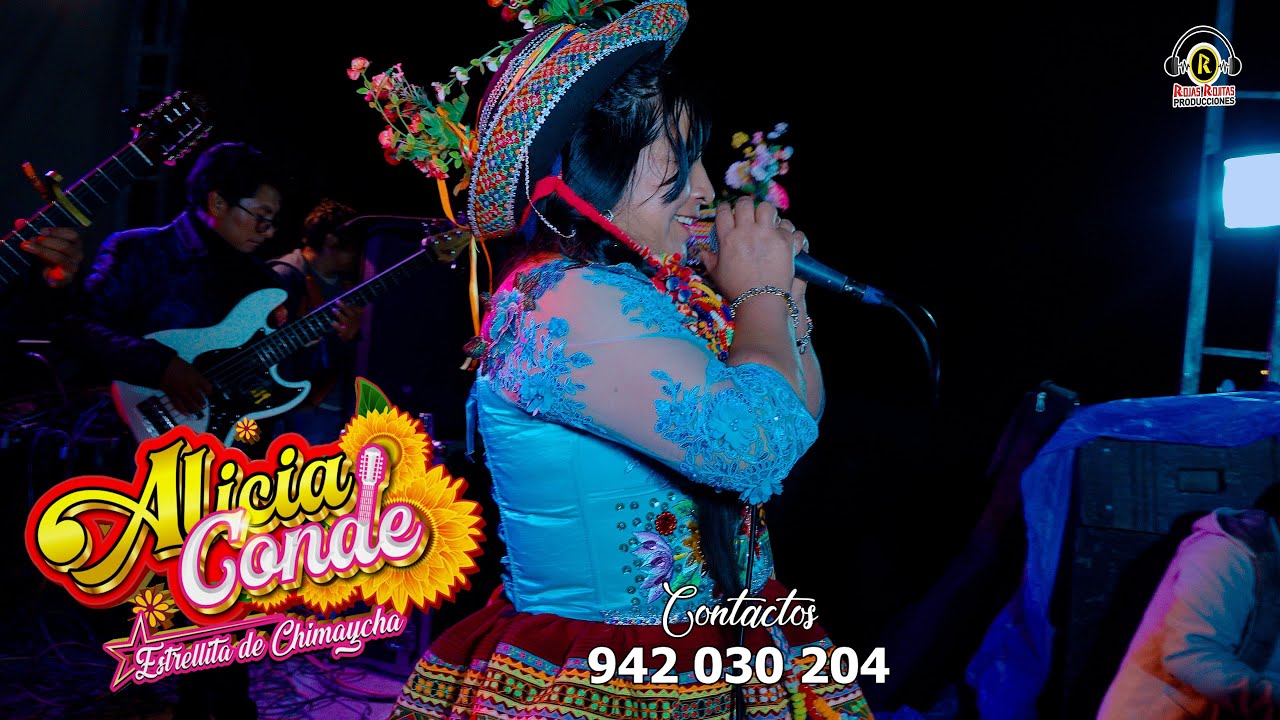 ALICIA CONDE CONCIERTO 2024 - MIX PUMPIN EN YANAMA - CARMEN ALTO - AYACUCHO