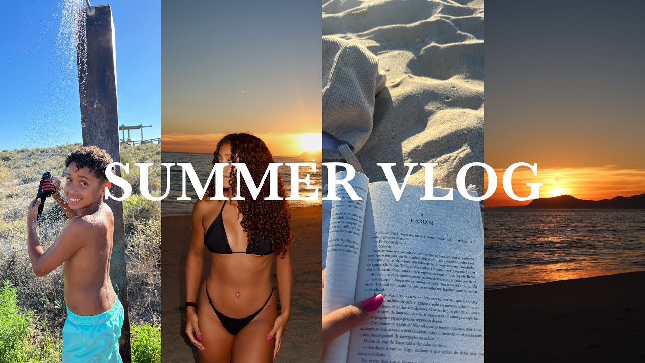 SUMMER VLOG ☀️| beach, sunset e mais