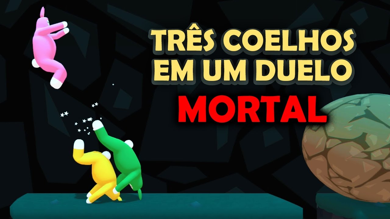 DUELO MORTAL entre TRÊS COELHOS - SUPER BUNNY MAN