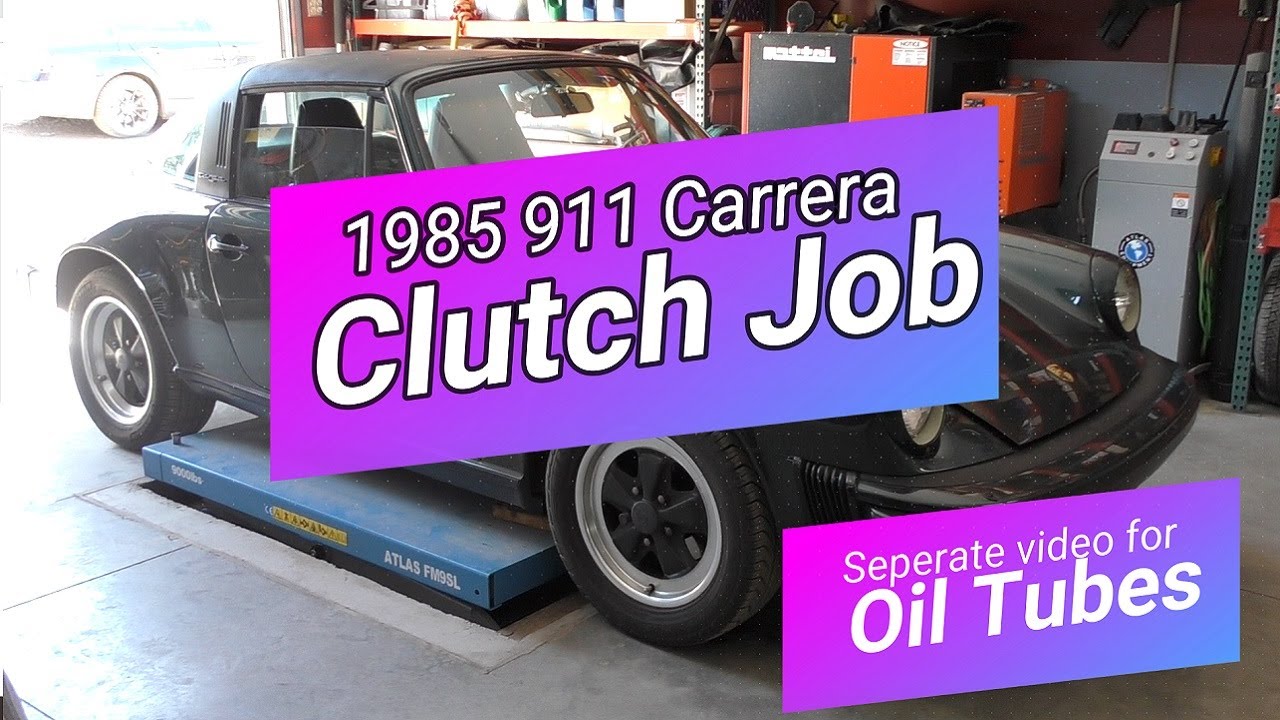Complete Clutch Job. Porsche 1985 911 Carrera.