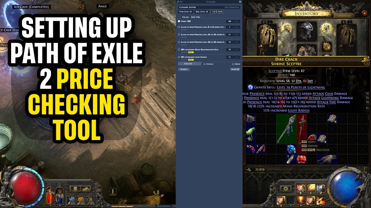 Как настроить и использовать инструменты для проверки цен в Path of Exile 2 (Exiled Exchange 2)