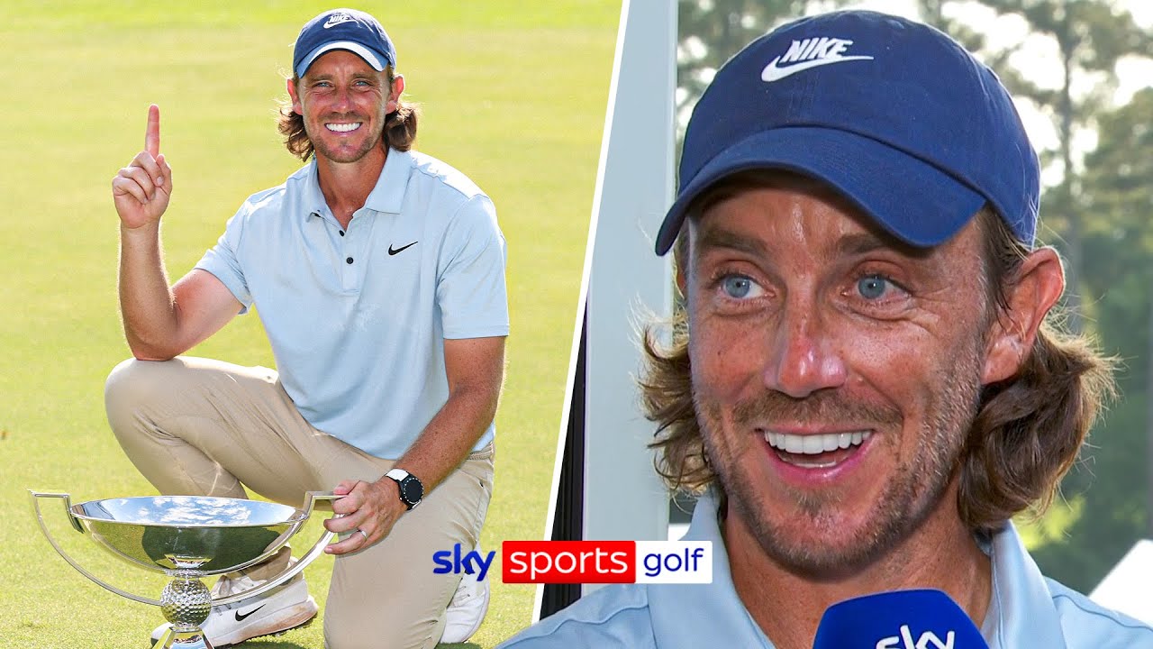 Эмоциональная реакция Томми Флитвуда на победу в своем первом турнире PGA Tour 🏆