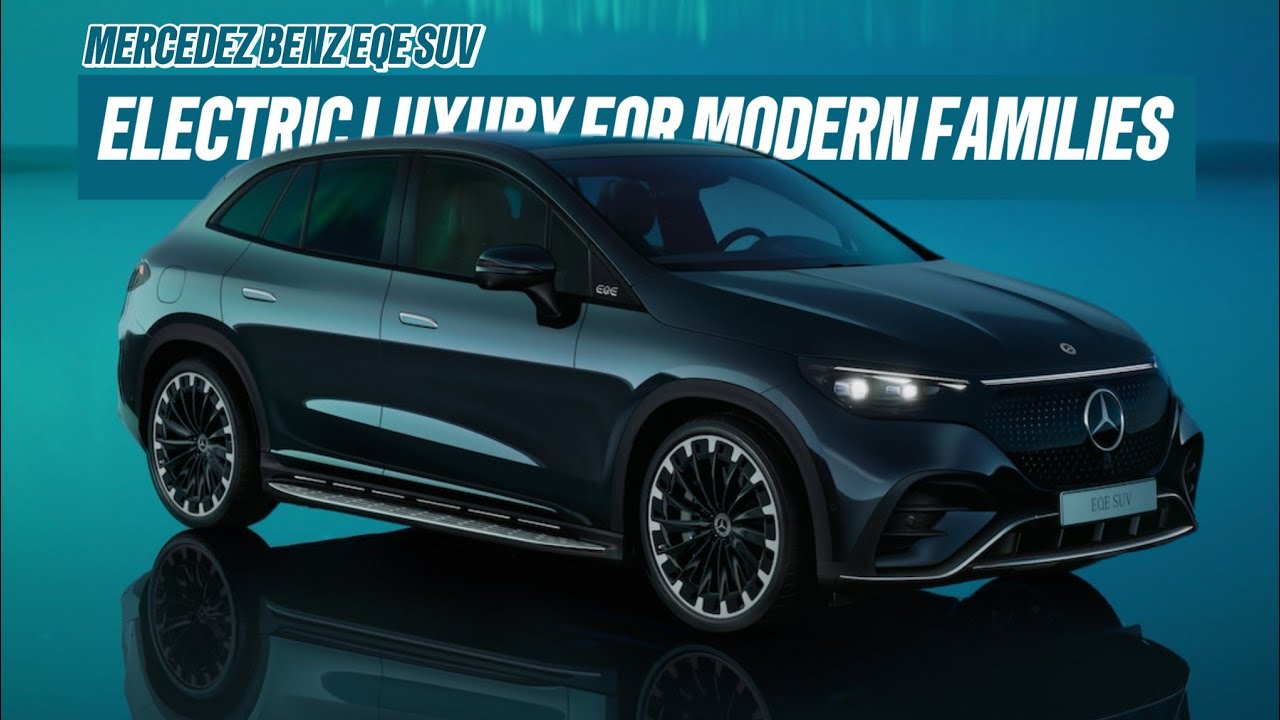 MERCEDES-BENZ EQE SUV: Electric Luxury for Modern Families? A Long-Distance Journey Test!