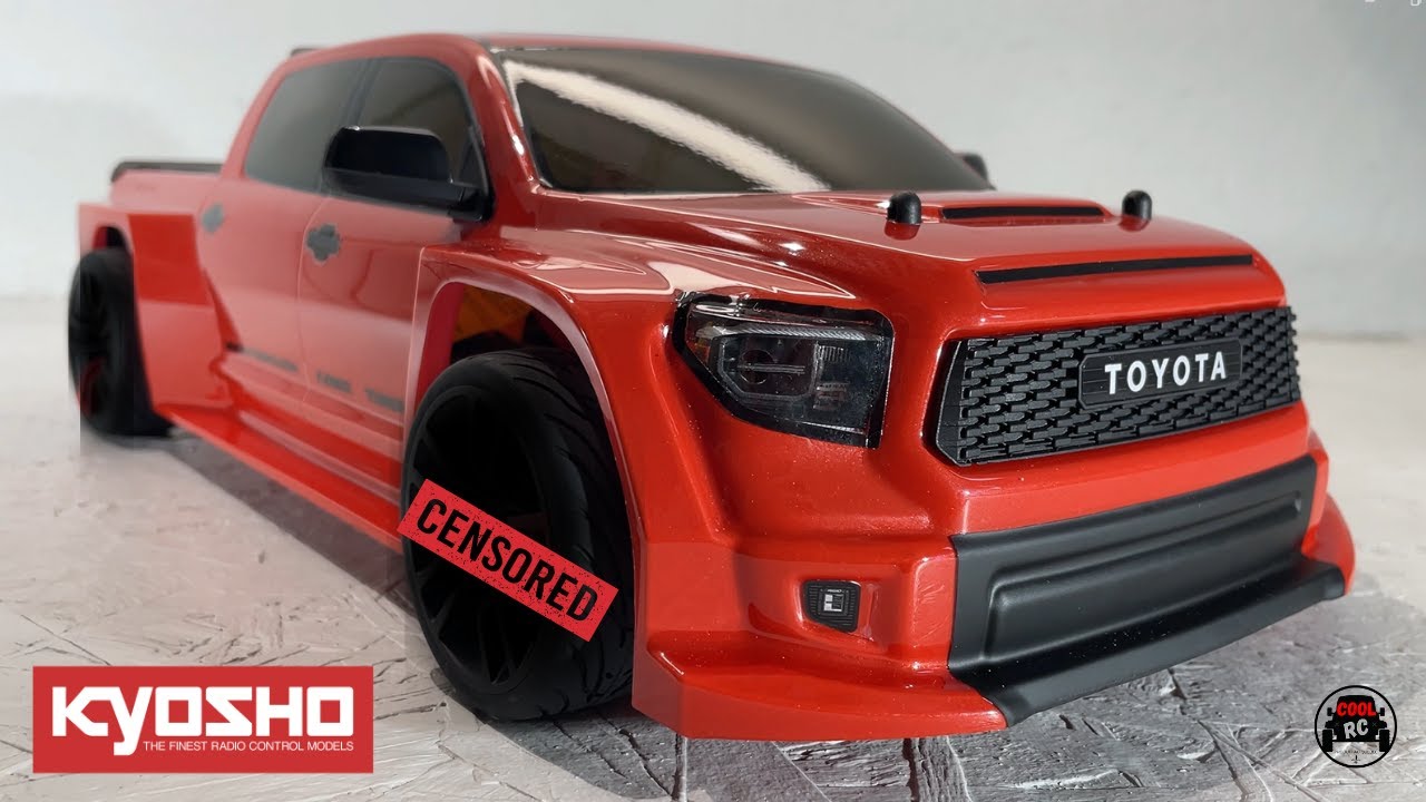 Rc street truck Kyosho Fazer mk2 2021 Toyota Tundra wide body / wheels customization