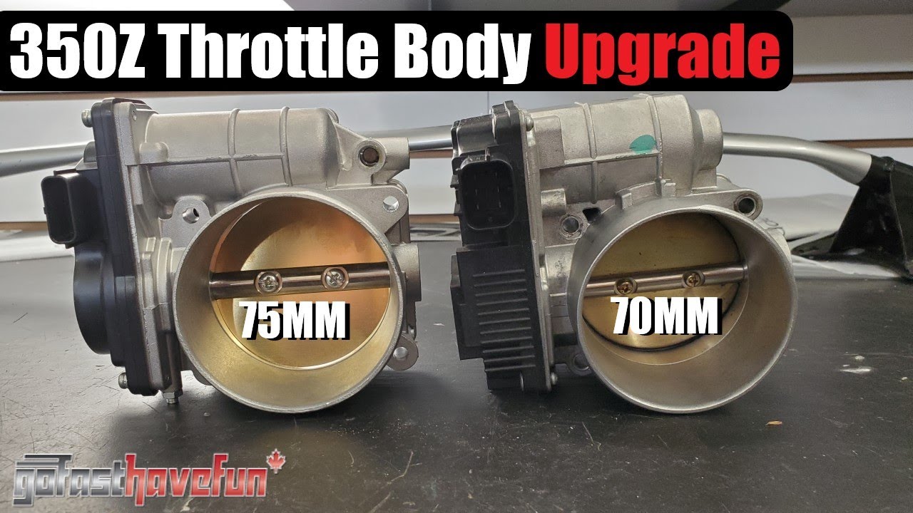 Z1 Motorsports 75MM Throttle Body Upgrade Nissan 350Z / Infiniti G35 (Hitachi) | AnthonyJ350