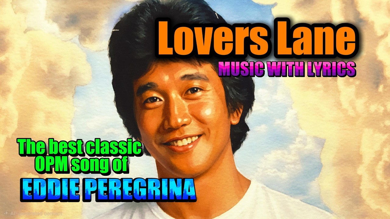 LOVERS LANE SUNG BY EDDIE PEREGRINA || MUSIC WITH LYRICS