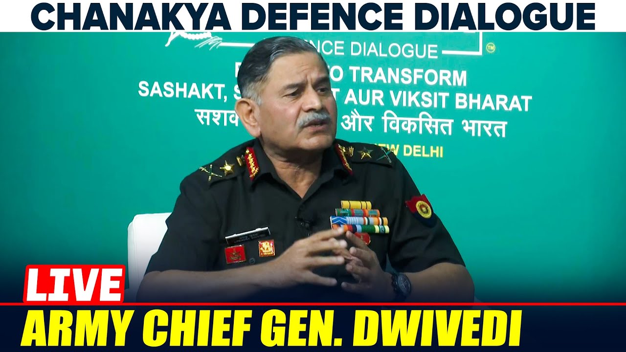 Indian Army Chief Gen. Dwivedi LIVE | Pakistan | Operation Sindoor | China | Delhi Blast | Terrorism