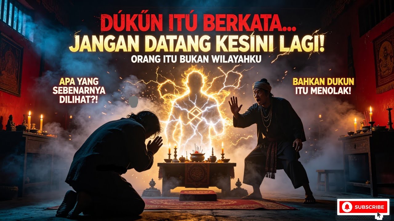 Dukun Itu Berkata: 'Jangan Datang Kesini Lagi, Orang Itu Bukan Wilayahku
