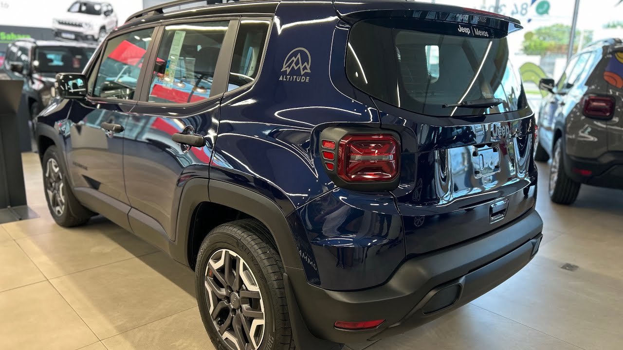 Review Jeep Renegade Altitude 2026 Azul Jazz por 128.900