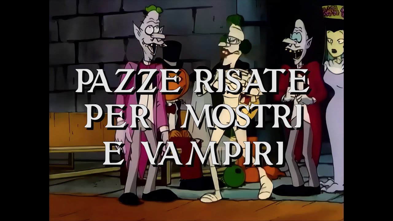 PAZZE RISATE PER MOSTRI E VAMPIRI - VIDEOSIGLA OP/ED - CRISTINA D'AVENA ft. PIETRO UBALDI
