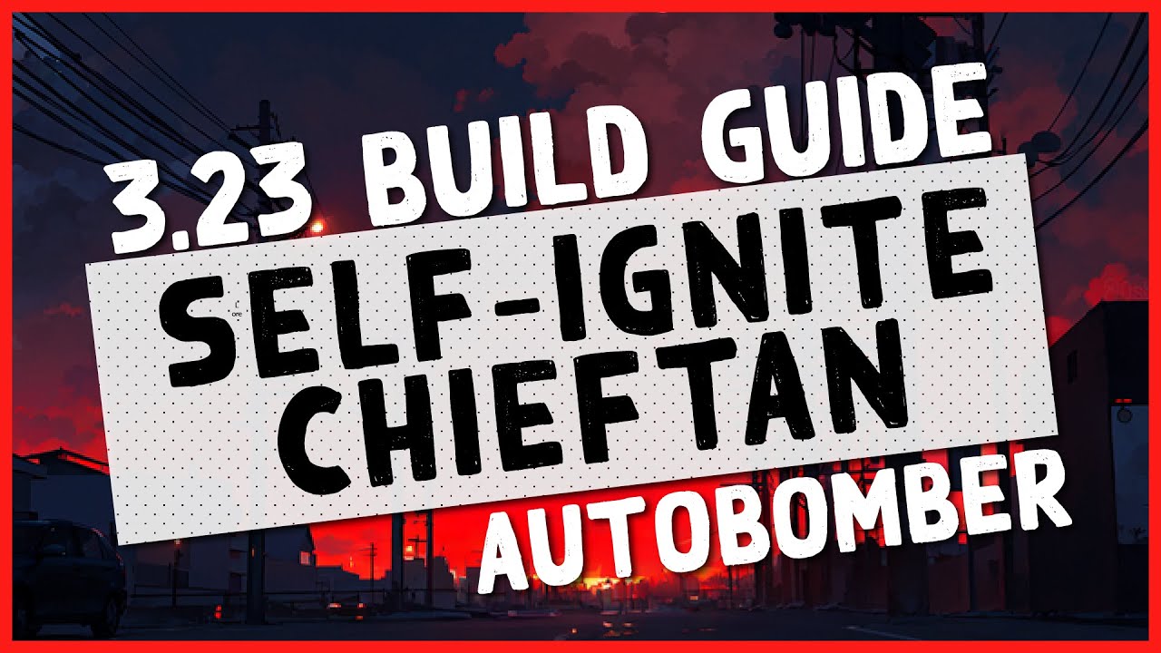3.23 | BURN GGG SERVERS AND THE MAPS AT LIGHTSPEED - PoE Affliction Self Ignite Chieftan Build Guide